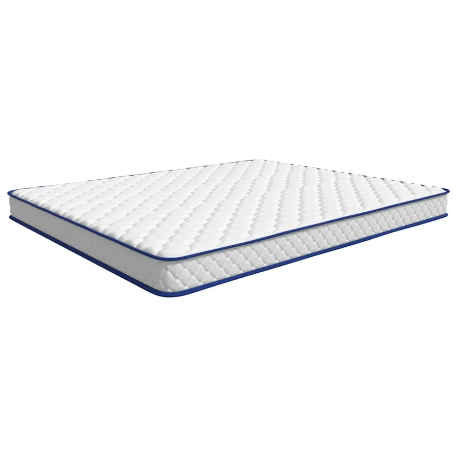Matelas vidaXL Matelas Doux Blanc 200 x 160 x 17 cm Mousse PU - 3