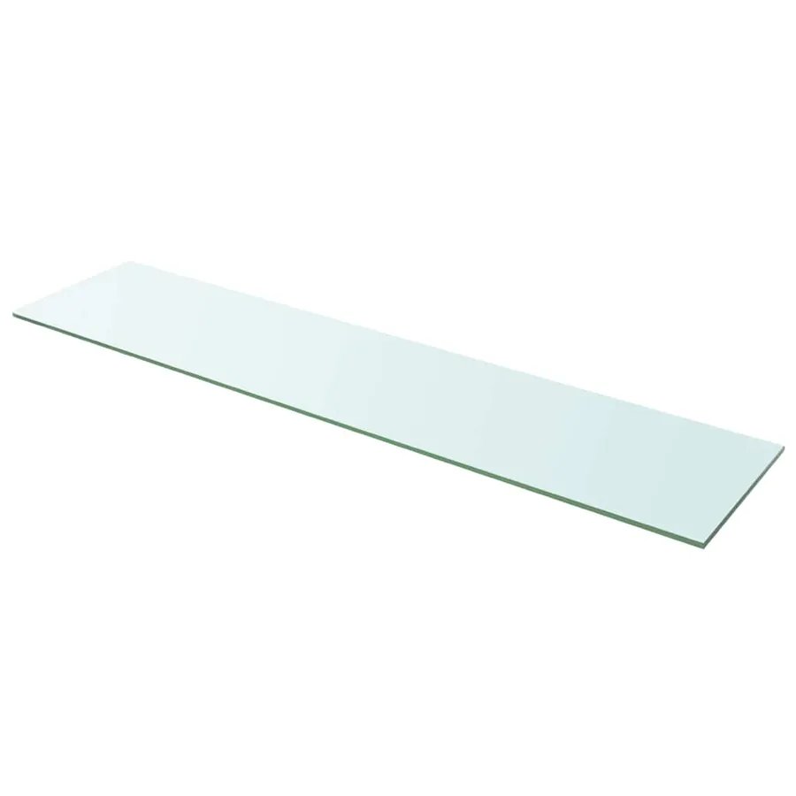 Panneau pour étagère Verre transparent 110 x 25 cm