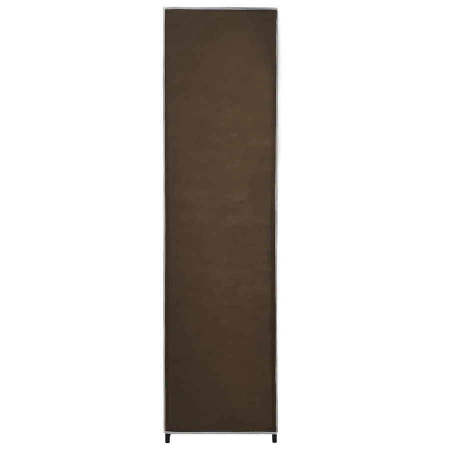 Garde-robe avec 4 compartiments Marron 175x45x170 cm - 6