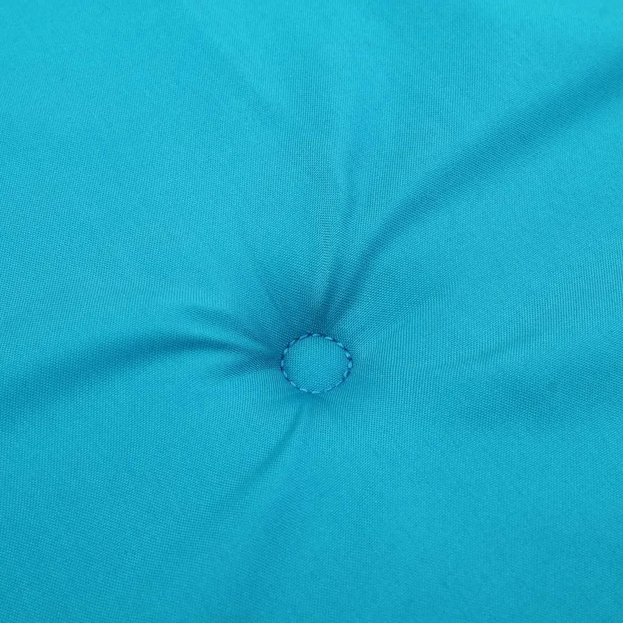 Coussin de banc de jardin turquoise 150x50x3 cm tissu oxford - 5