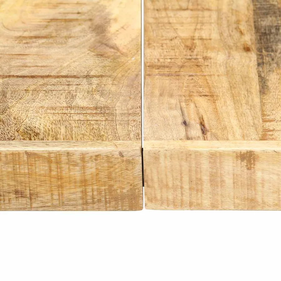 Table à manger 160x80x75 cm bois de manguier massif - 5