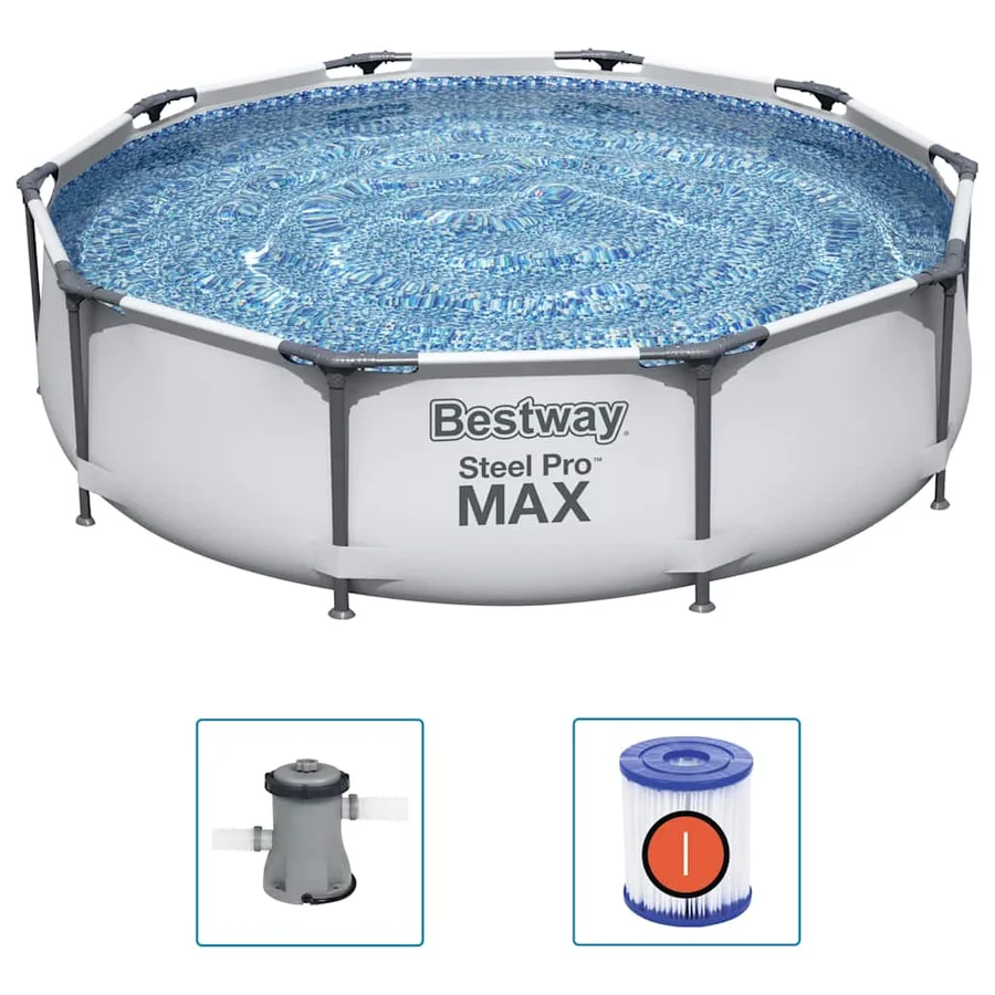 Bestway Ensemble de piscine Steel Pro MAX 305x76 cm - 2