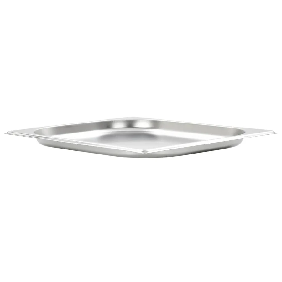 Récipients Gastronorm 8 pcs GN 1/2 20 mm Acier inoxydable - 3