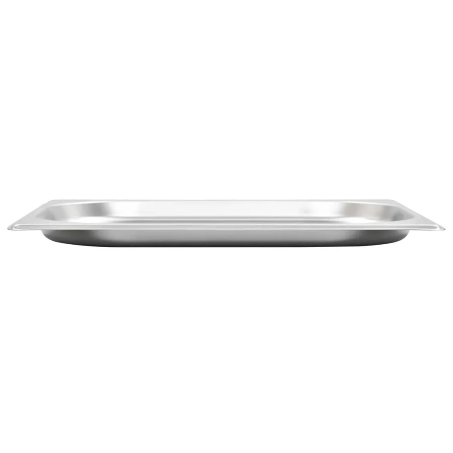 Récipients Gastronorm 8 pcs GN 1/2 20 mm Acier inoxydable - 6