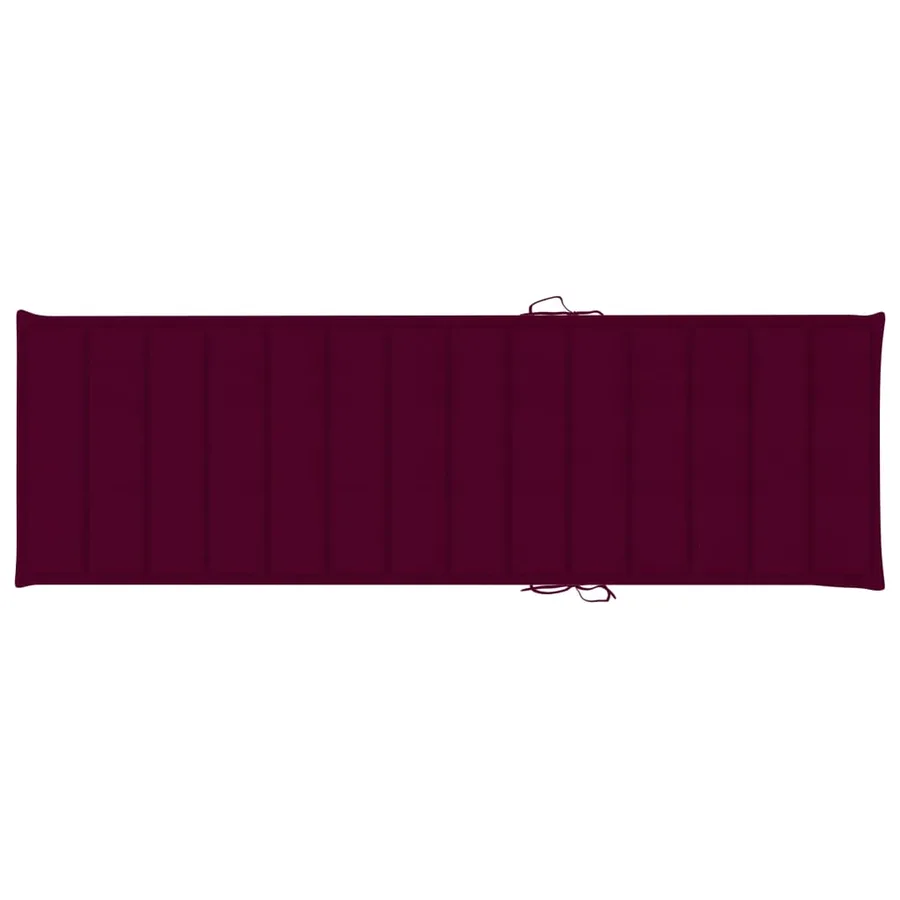 Chaise longue pour 2 personnes avec coussins Bambou - 13