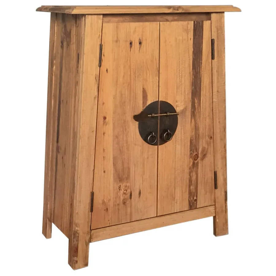 Ensemble de salle de bains 5 pcs Pinède solide - 4