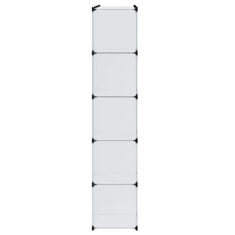 Armoire modulaire 14 compartiments blanc 37 x 146 x 180,5 cm - 5