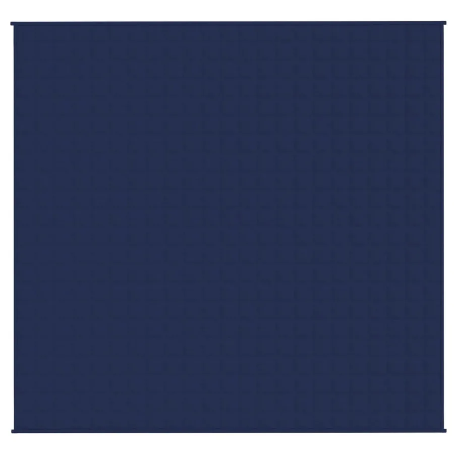 Couverture lestée Bleu 220x230 cm 15 kg Tissu - 3