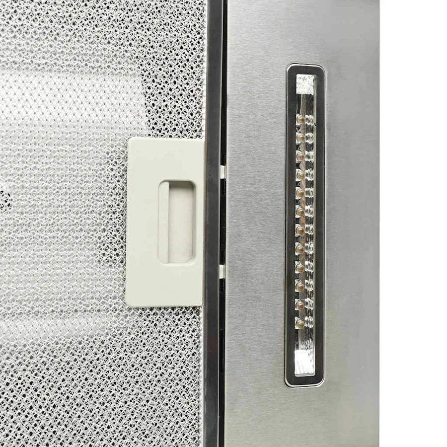 Hotte îlot 90 cm Acier inoxydable 756 m³/h LED - 9