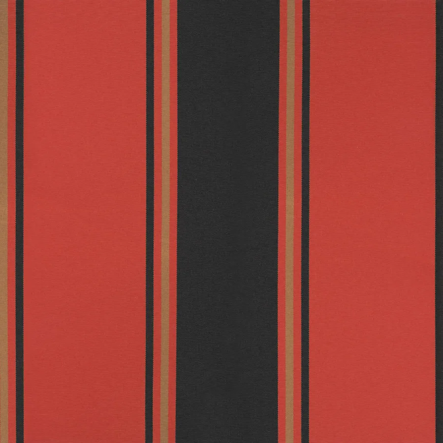 Auvent rétractable orange et marron 4x3 m tissu et aluminium - 12