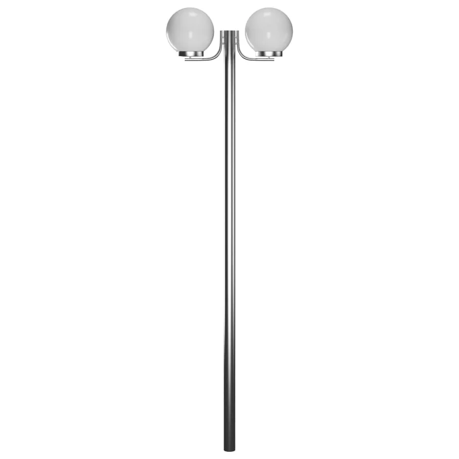 Lampadaire de jardin 2 lampes 220 cm - 2