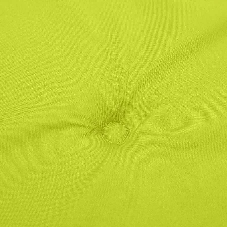 Coussin de banc de jardin vert brillant 100x50x3cm tissu oxford - 5
