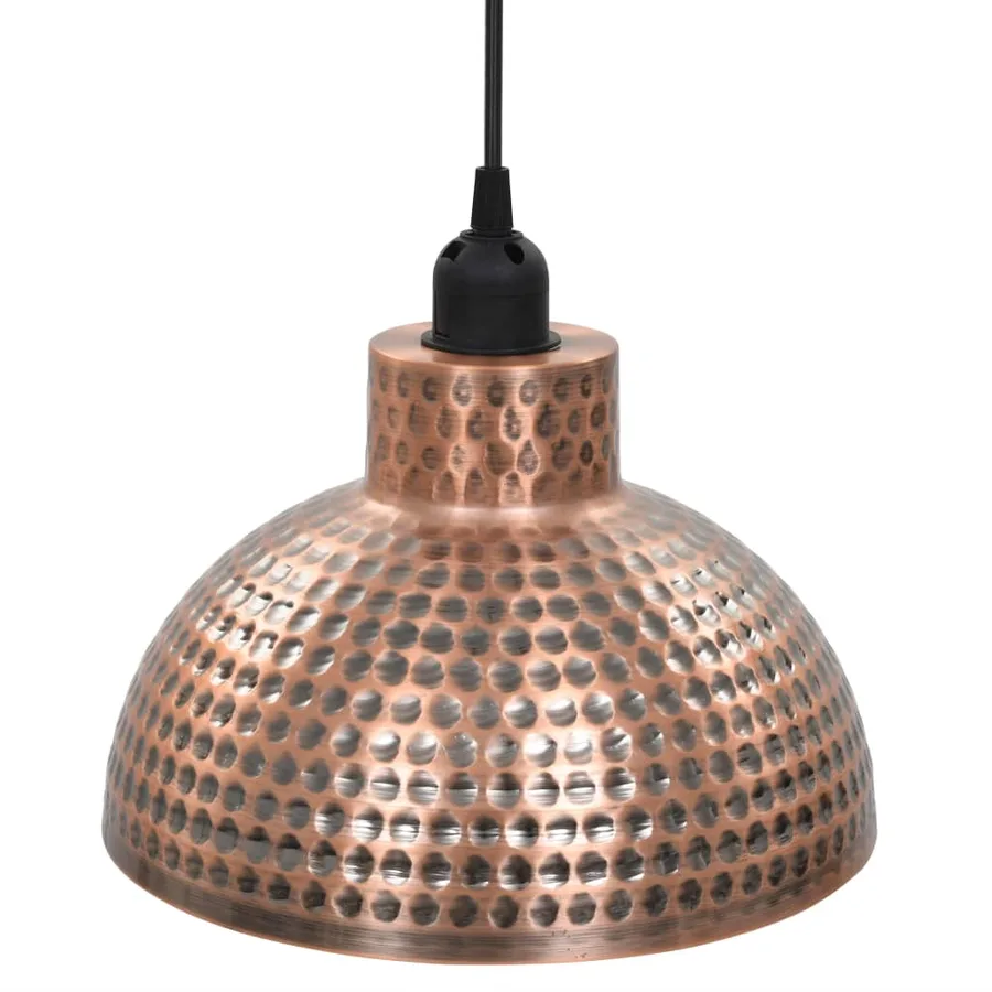 Plafonnier 2 pcs Semi-sphérique Couleur cuivre - 5