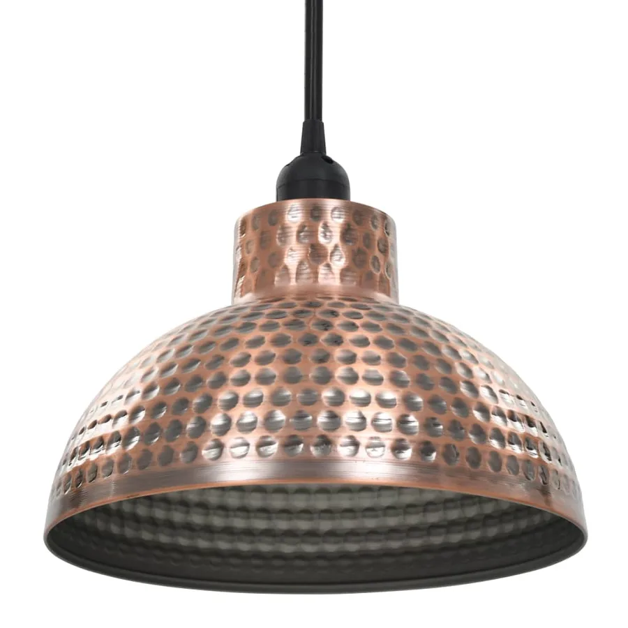 Plafonnier 2 pcs Semi-sphérique Couleur cuivre - 6