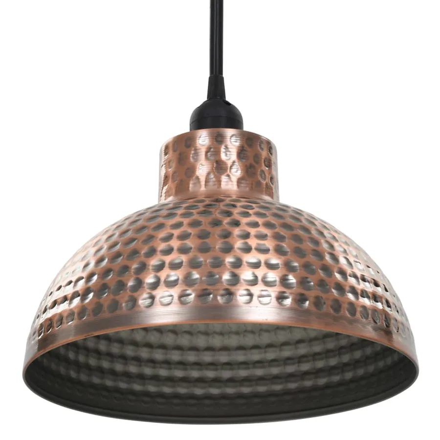 Plafonnier 2 pcs Semi-sphérique Couleur cuivre - 7
