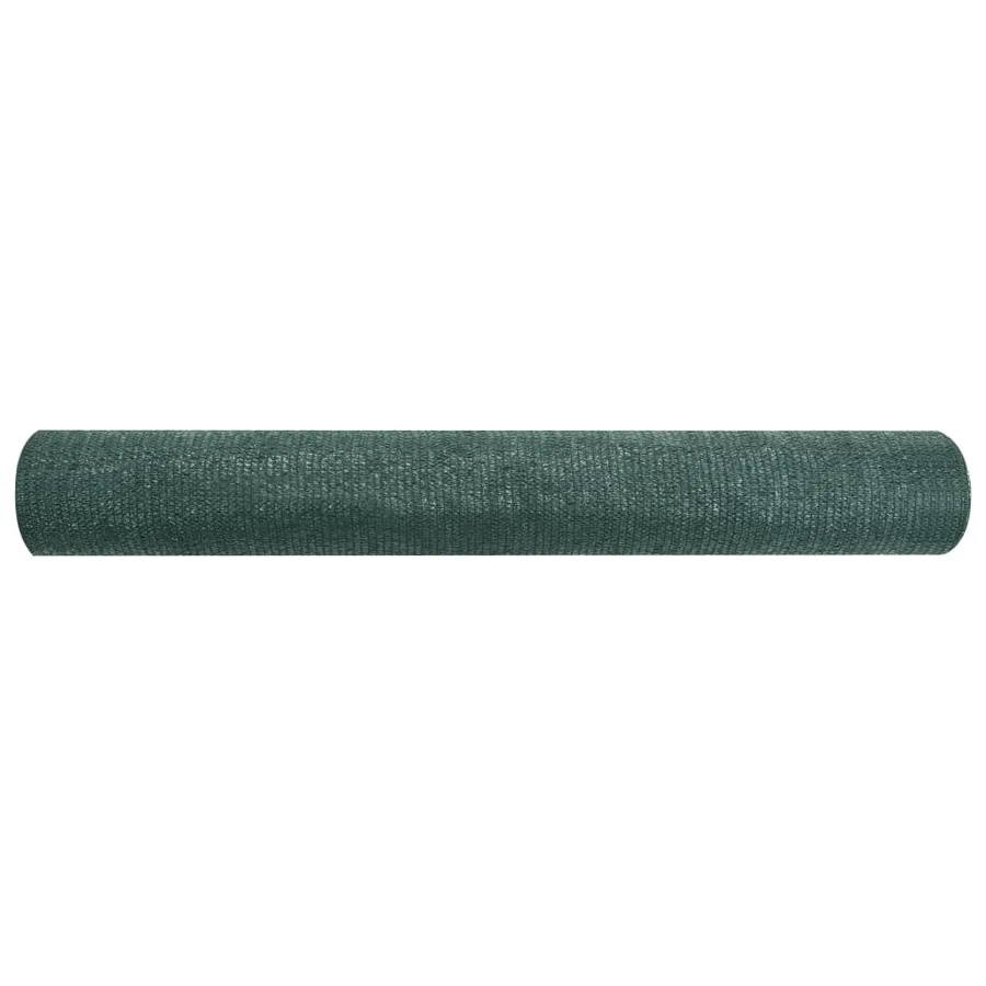 Filet brise-vue Vert 2x25 m PEHD 75 g/m² - 2