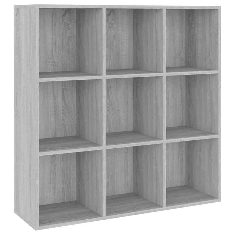 Armoire à livres sonoma gris 98x29x97,5 cm - 2
