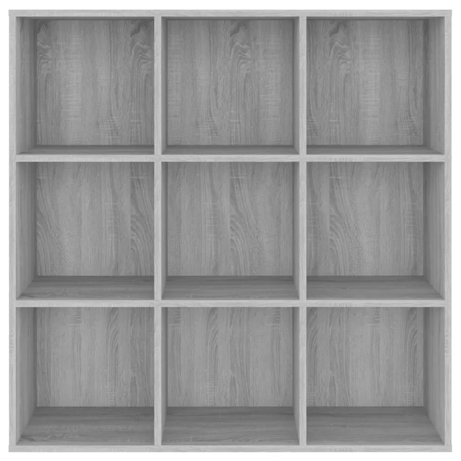 Armoire à livres sonoma gris 98x29x97,5 cm - 3