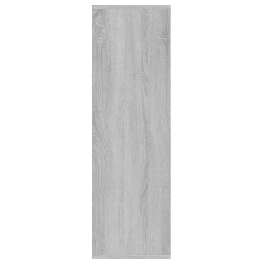 Armoire à livres sonoma gris 98x29x97,5 cm - 4