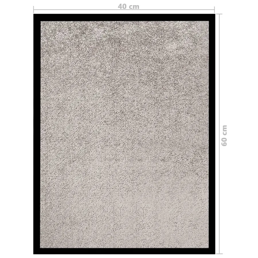 Paillasson Gris 40x60 cm - 6