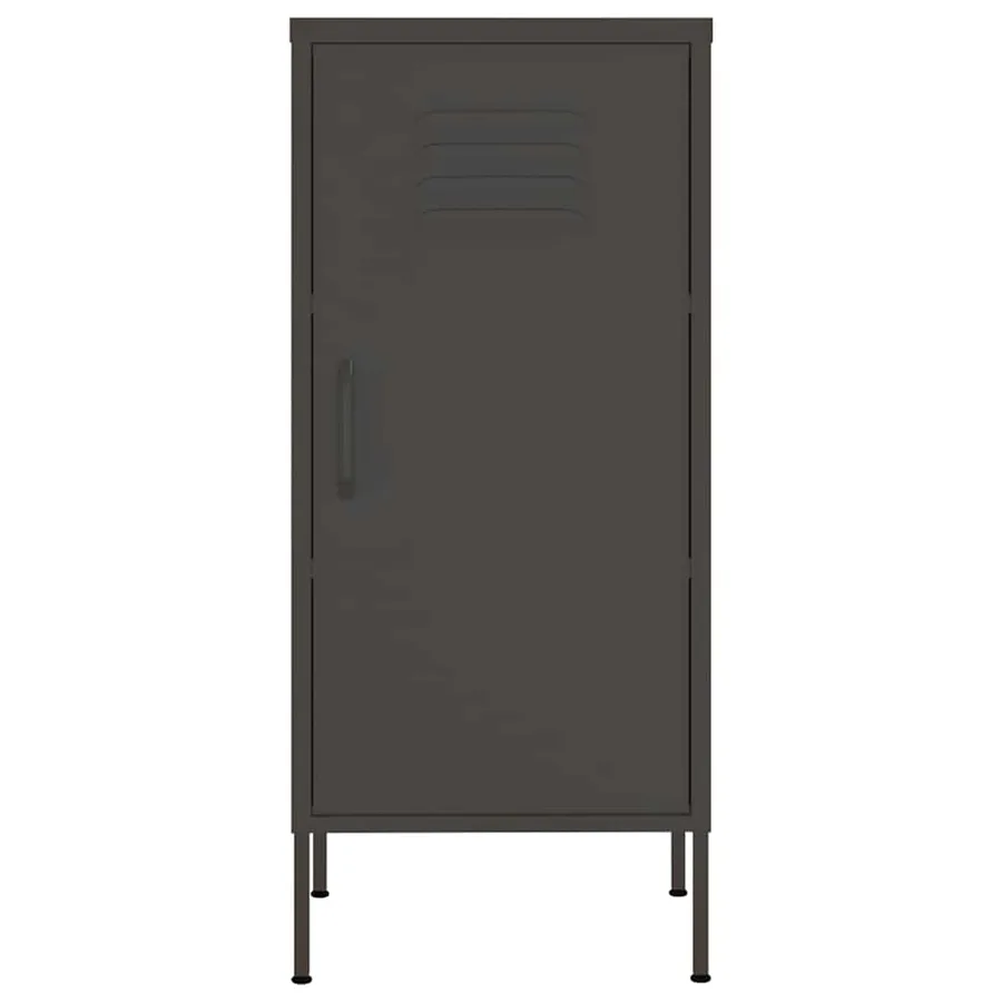 Armoire de rangement Anthracite 42,5x35x101,5 cm Acier - 3