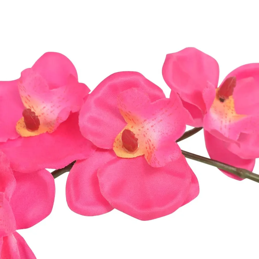 Plante artificielle avec pot Orchidée 30 cm Rouge - 2