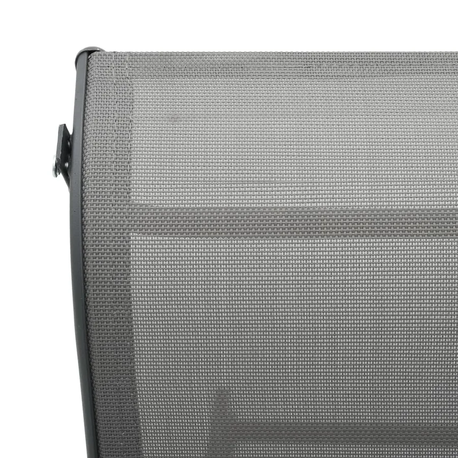 Chaise longue Aluminium et textilène - 7