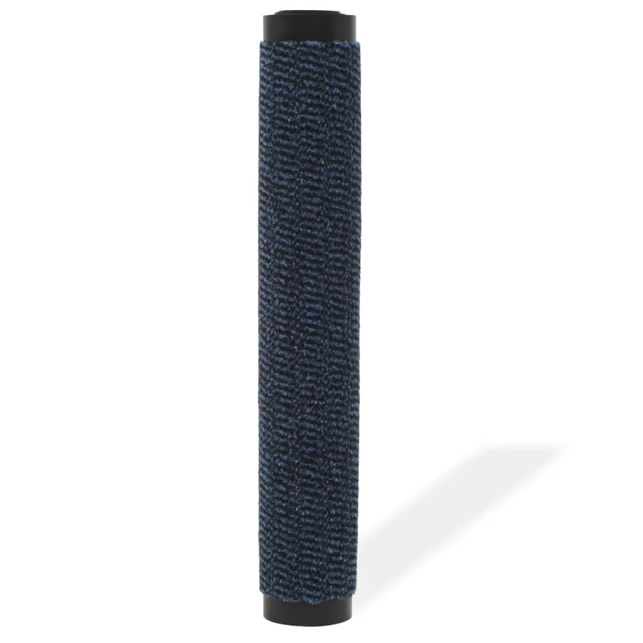 Paillasson rectangulaire 40 x 60 cm Bleu - 2