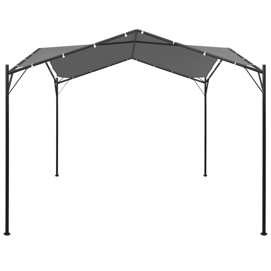 Tonnelle 4 x 4 m Anthracite - 2