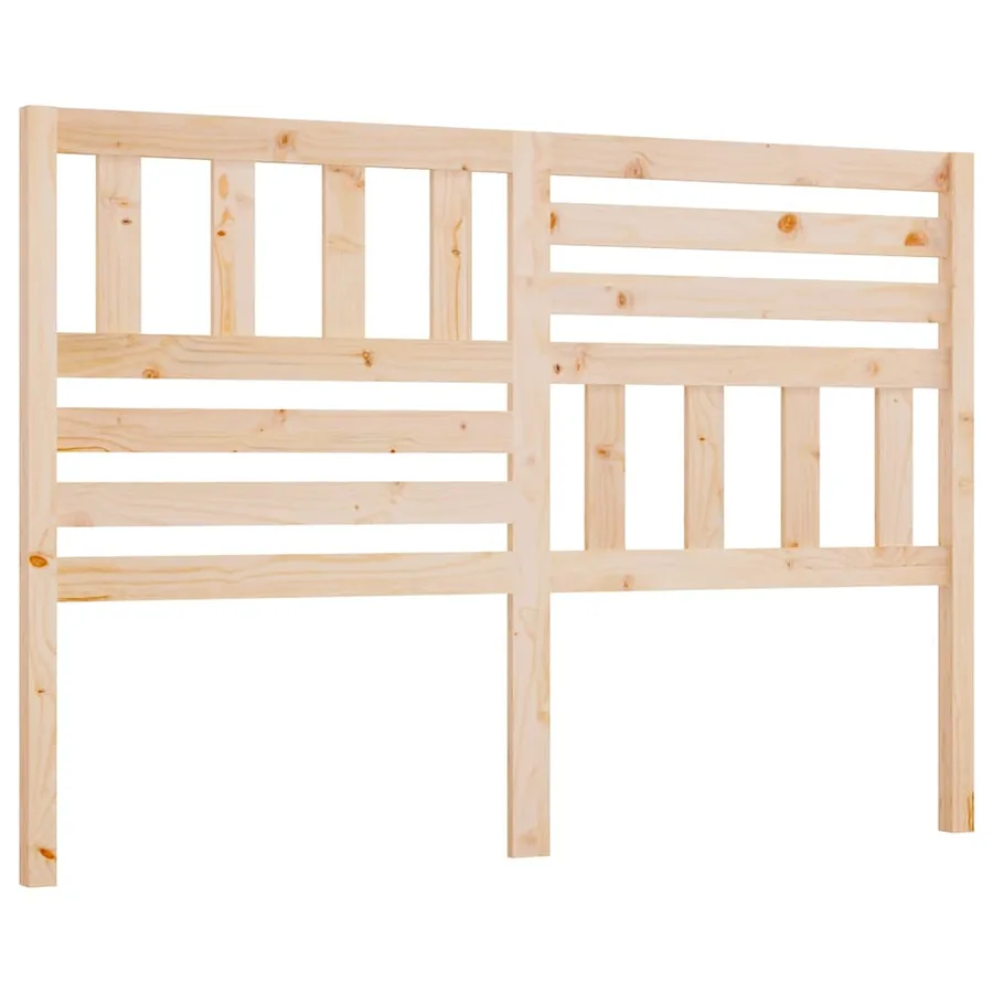 Tête de lit 146x4x100 cm Bois massif de pin - 2