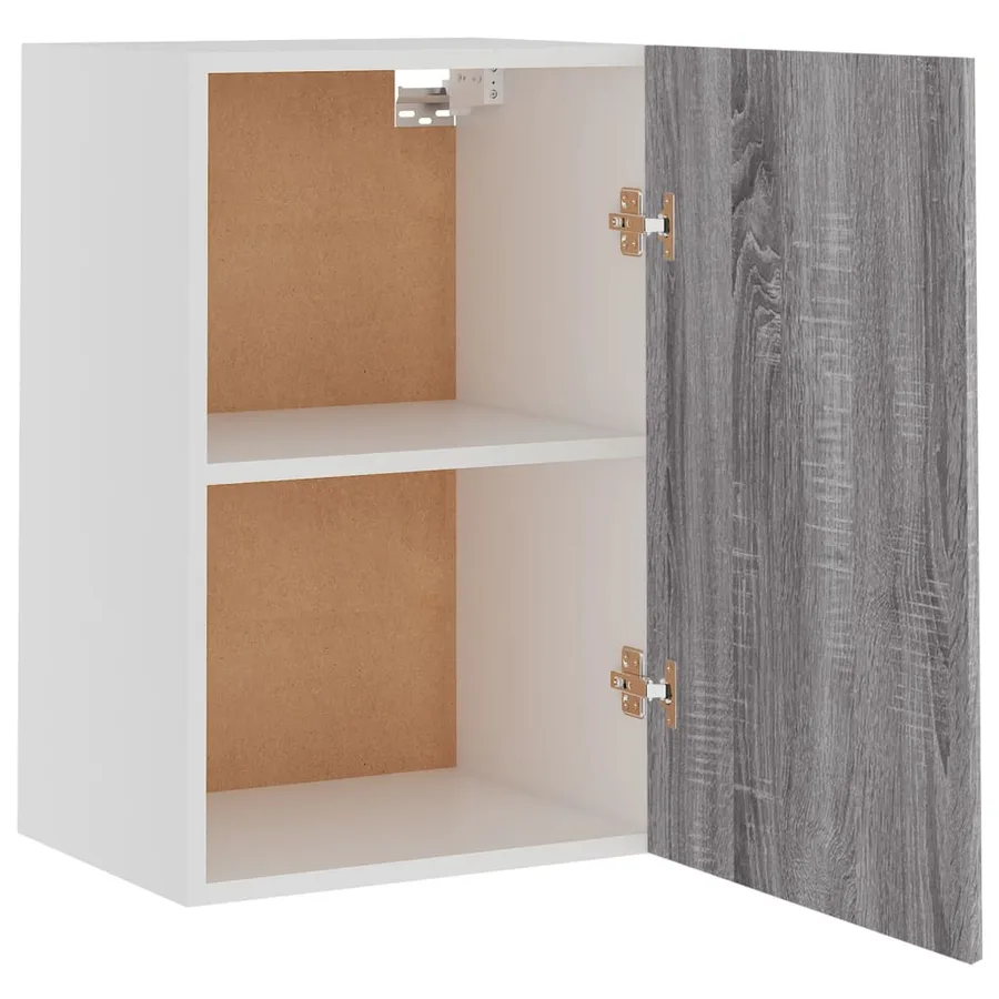 Armoire suspendue "Lyon" Gris Sonoma 39,5 x 31 x 60 cm Bois d'ingénierie - 6