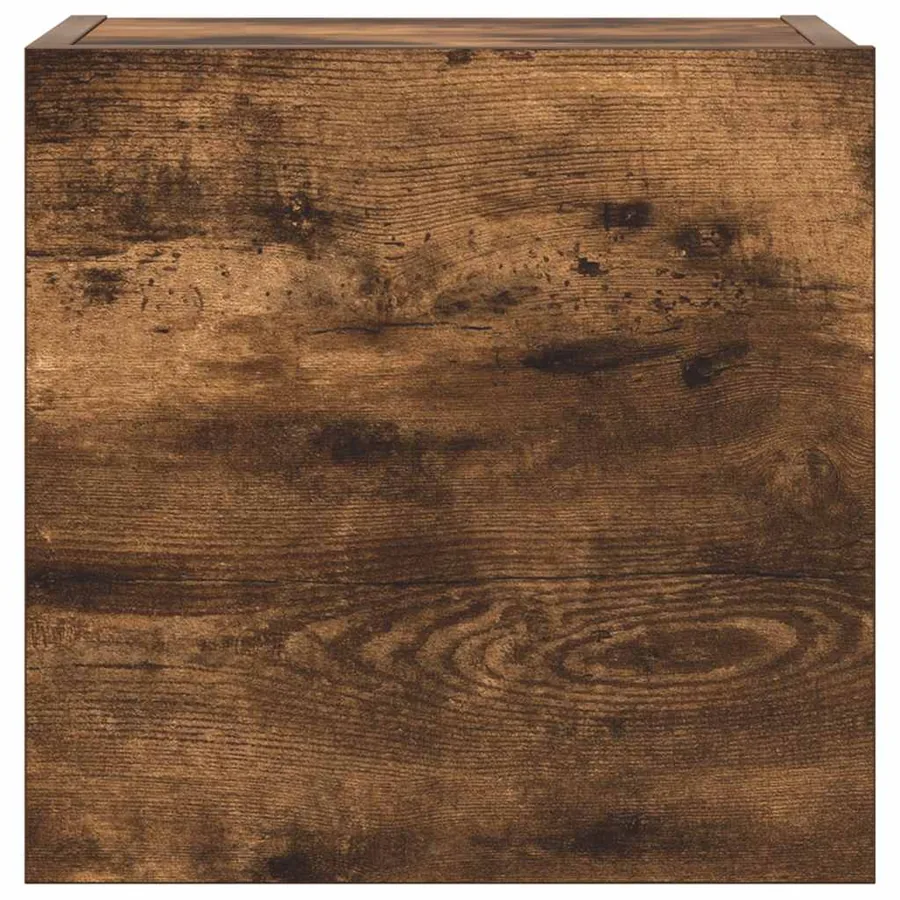 Ensemble de meubles TV 4 pcs Chêne fumé Bois d'ingénierie - 8