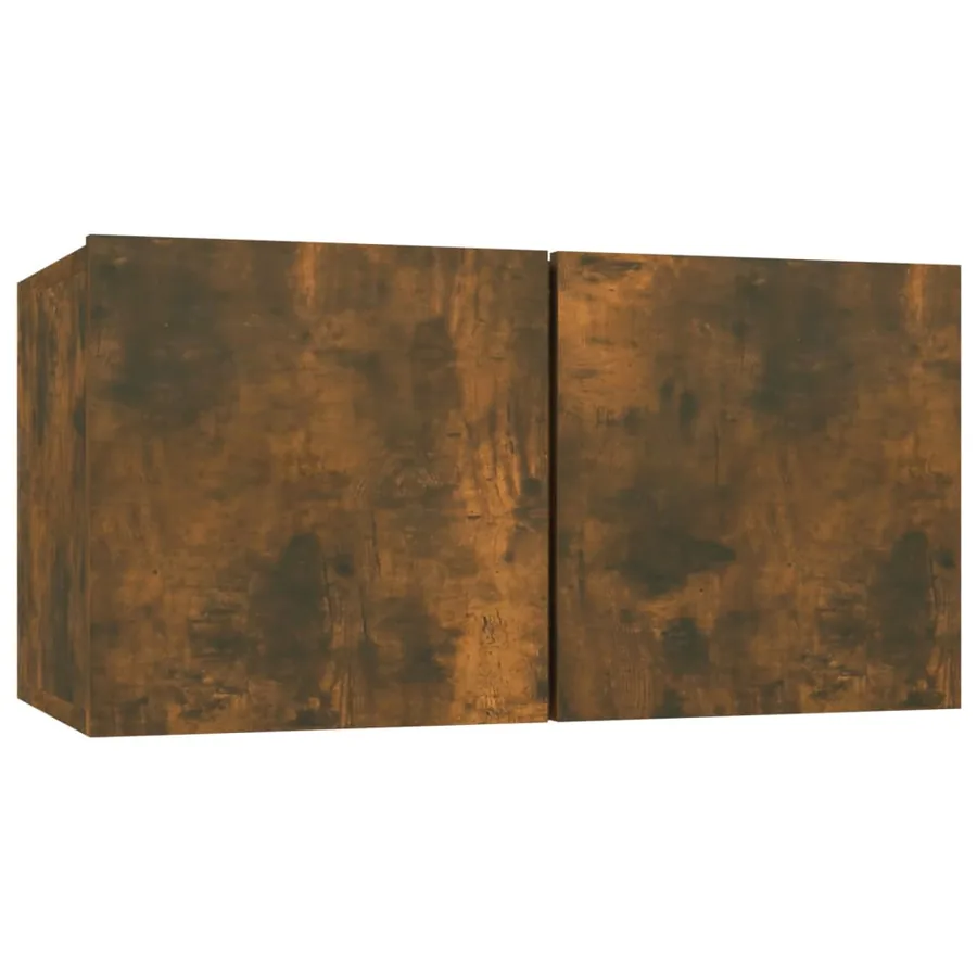 Ensemble de meubles TV 6 pcs Chêne fumé Bois d'ingénierie - 4
