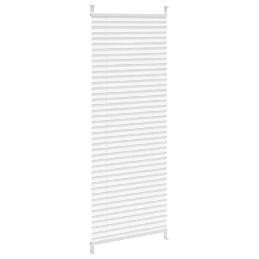 Store plissé 60x125 cm Blanc - 4