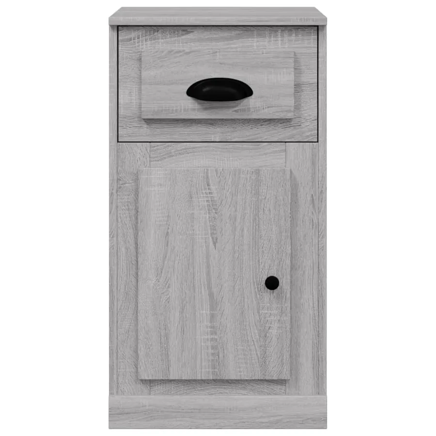 Armoire latérale avec tiroir sonoma gris 40x50x75 cm - 6