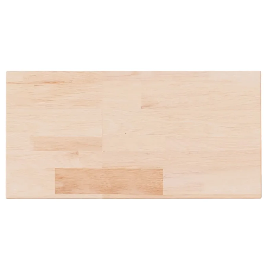Panneau d'étagère 40x20x2,5 cm Bois de chêne massif non traité - 2