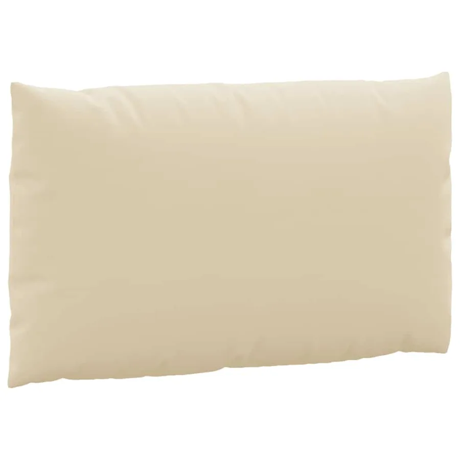 Coussins de palette lot de 3 beige tissu oxford - 6