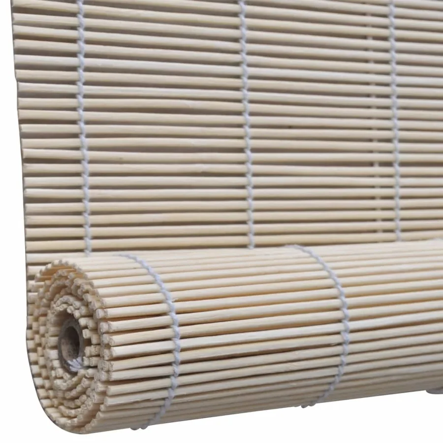 Stores à rouleau Bambou naturel 4 pcs 120x160 cm - 4