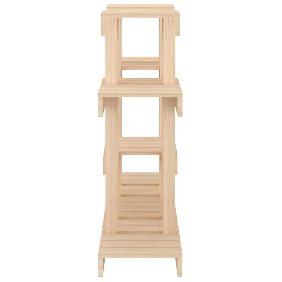 Support à plantes 104,5x25x77,5 cm Bois massif de pin - 6