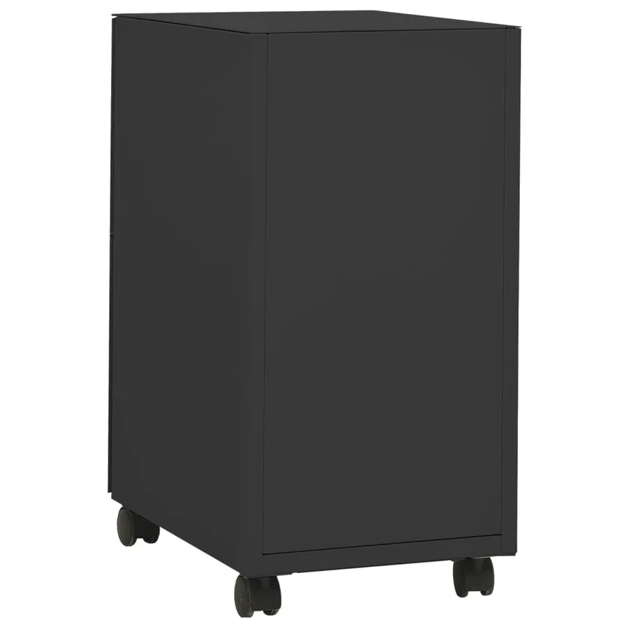Classeur mobile Anthracite 30x45x59 cm Acier - 4