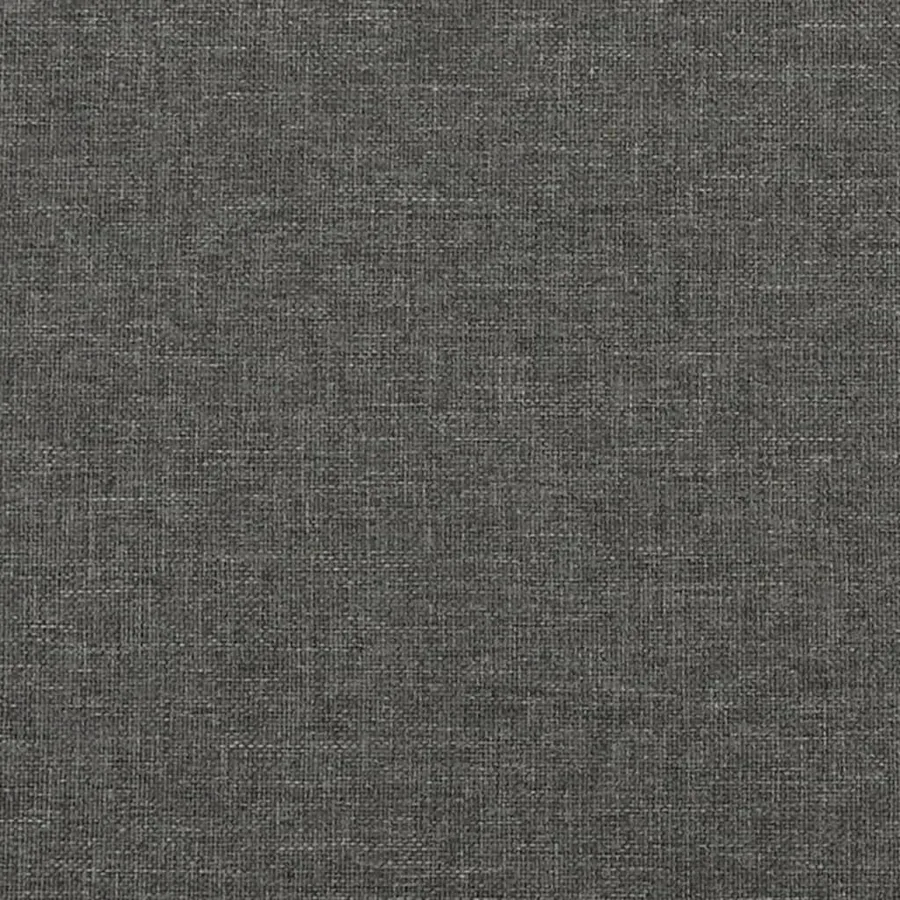 Cadre de lit sans matelas gris foncé 180x200 cm tissu - 8
