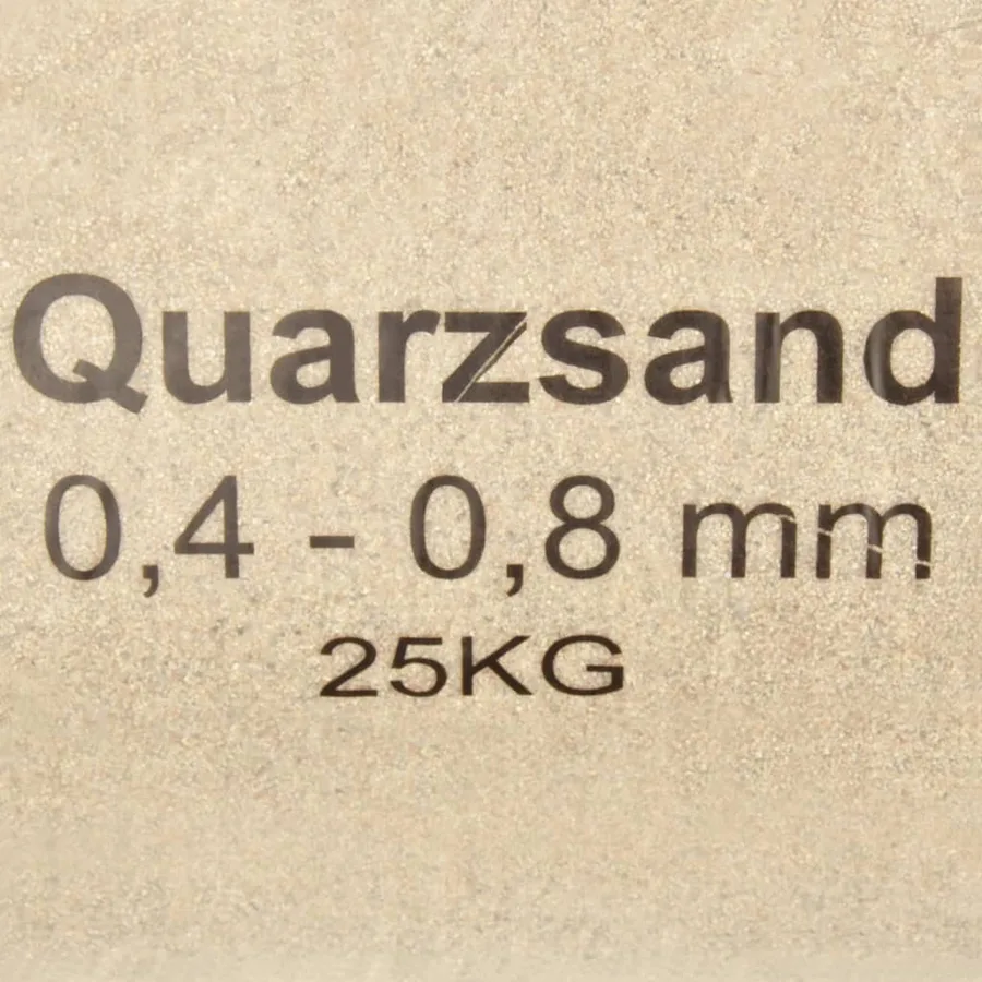 Sable filtrant 25 kg 0,4-0,8 mm - 5