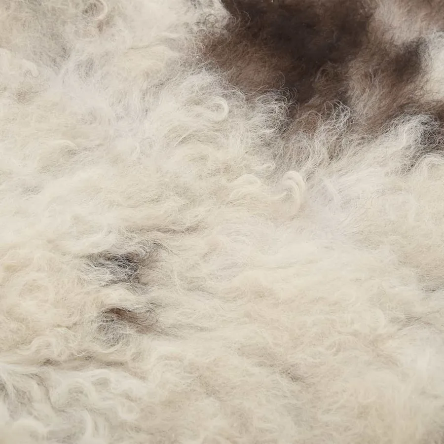 Peau de mouton Couleur mélangée (60-70)x(90-100) cm - 4