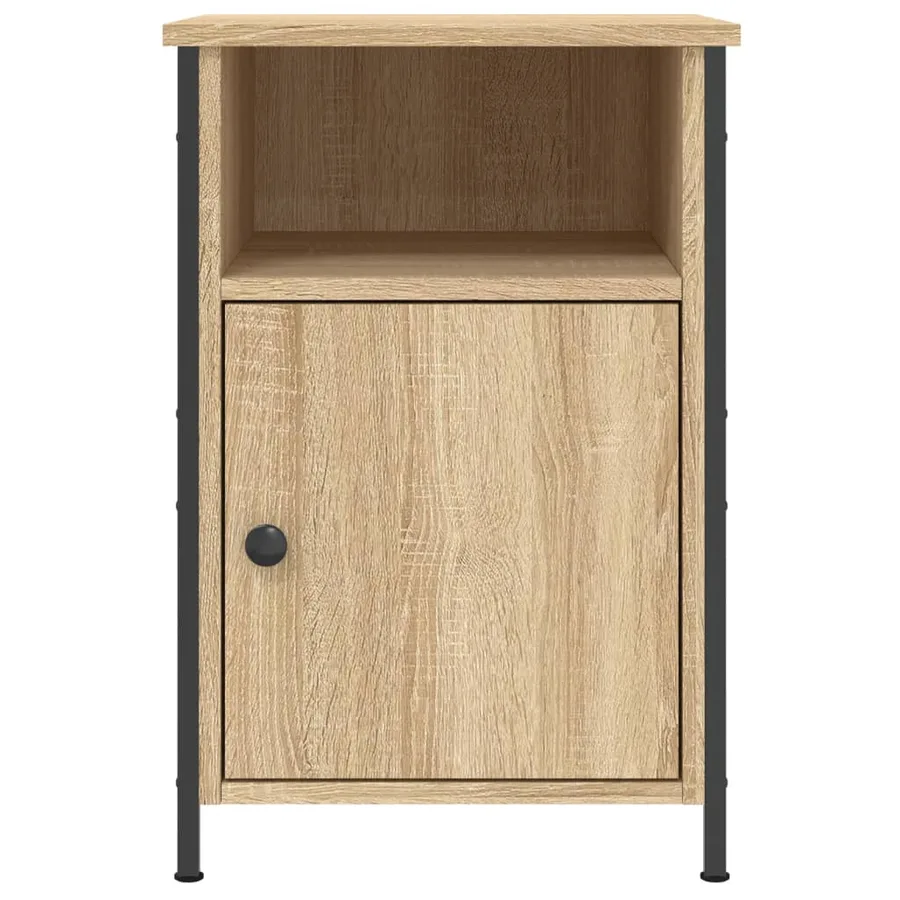 Tables de chevet 2pcs chêne sonoma 40x42x60cm bois d'ingénierie - 6