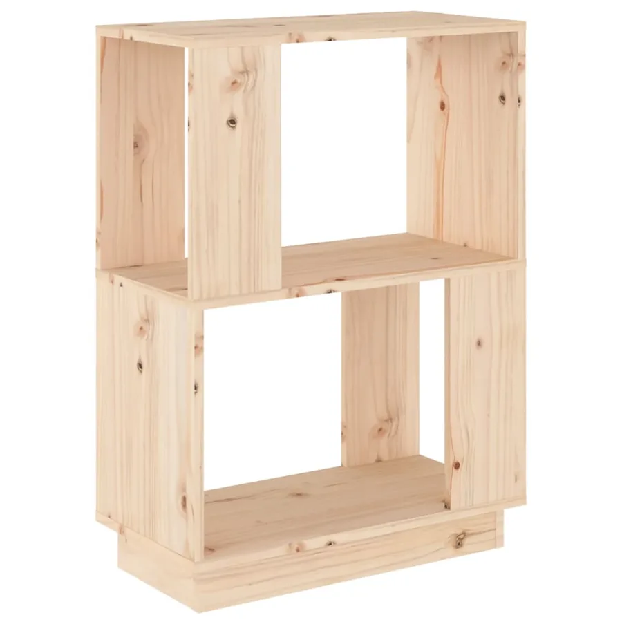 Bibliothèque/Séparateur de pièce 51x25x70 cm Bois de pin solide - 2
