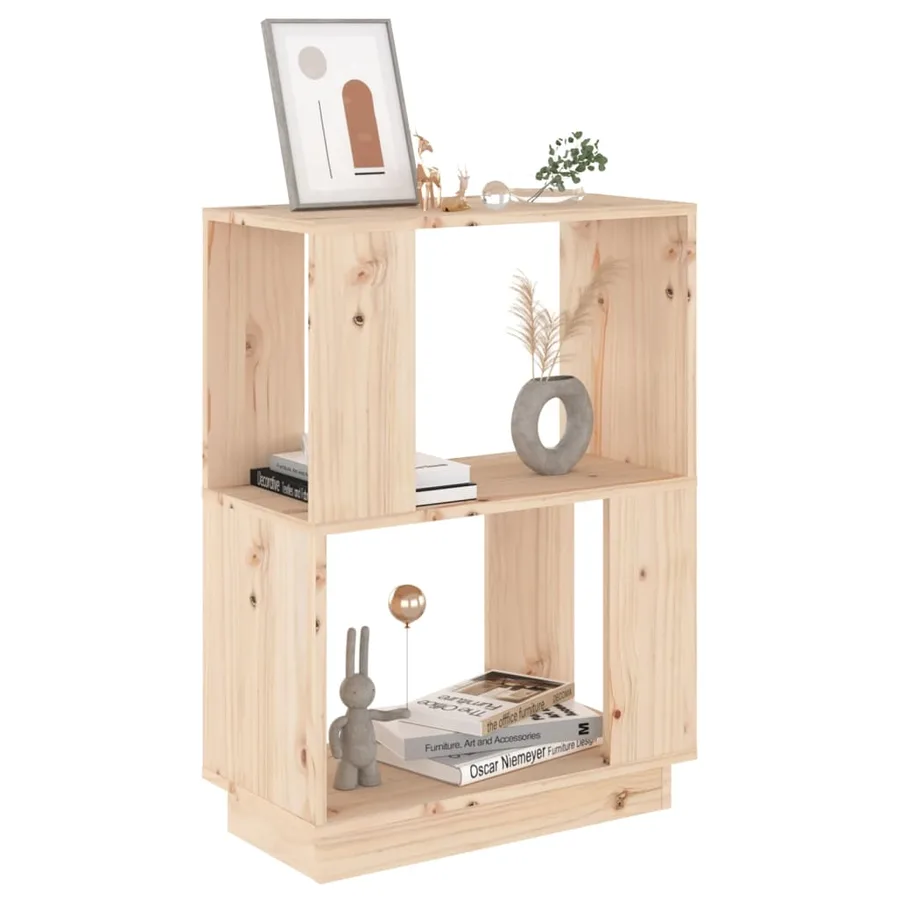 Bibliothèque/Séparateur de pièce 51x25x70 cm Bois de pin solide - 4