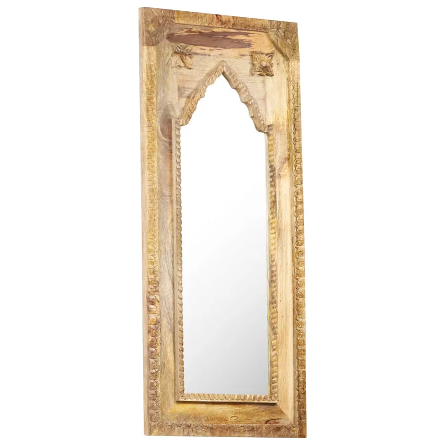Miroir 50x3x110 cm Bois de manguier massif - 10