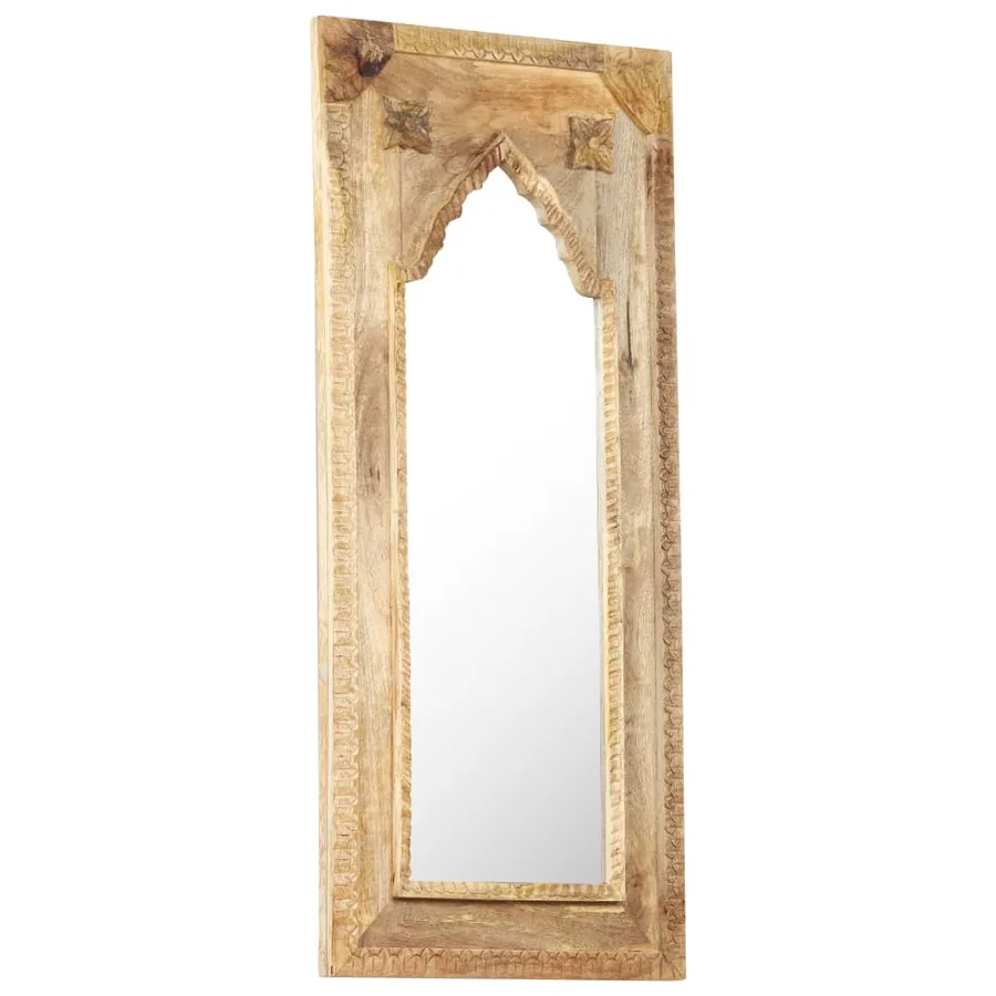 Miroir 50x3x110 cm Bois de manguier massif - 11