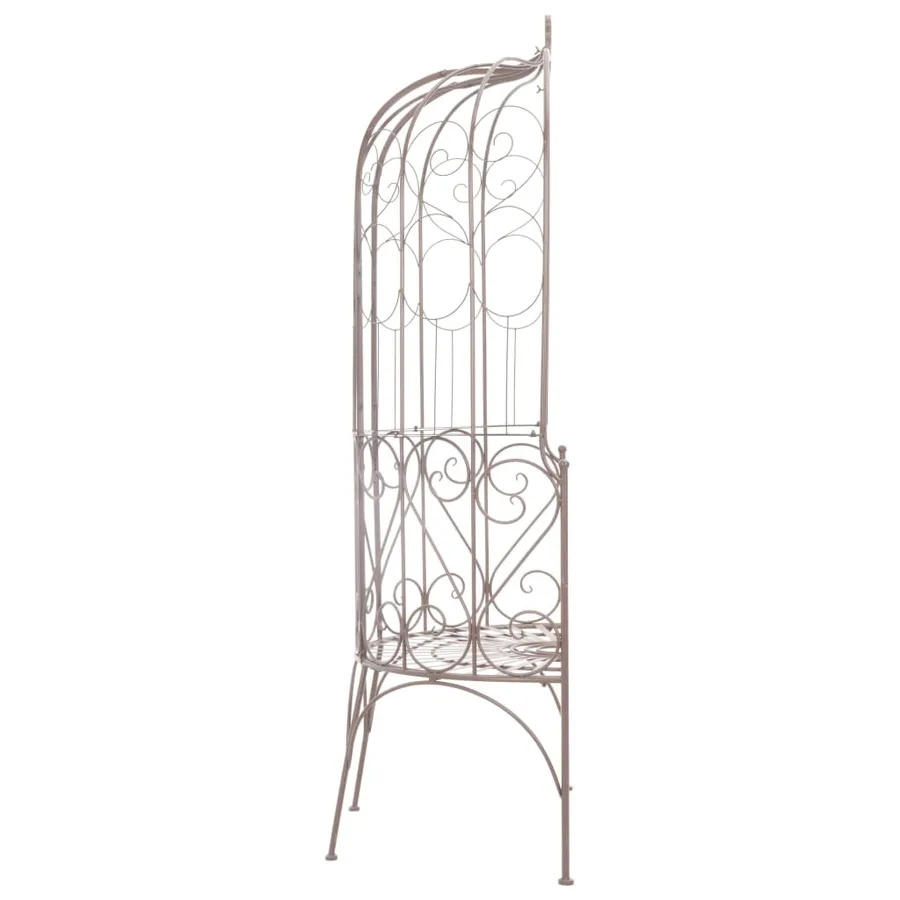 Banc de jardin 95 cm Fer Marron antique - 3