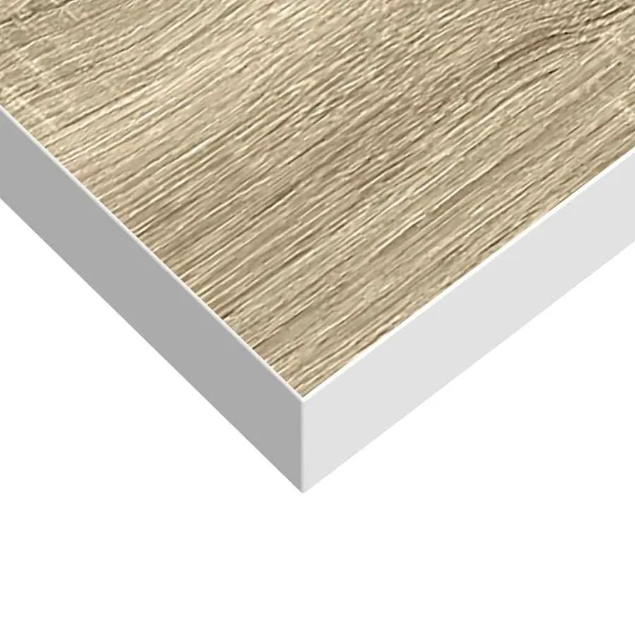 Étagères flottantes 2 pcs Chêne et blanc 40x23,5x3,8 cm MDF - 12